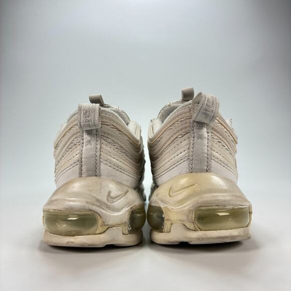 Nike Air Max 97 White Lace Up Lifestyle Running Shoes 921733-100 Women’s Size 6 - Picture 5 of 10